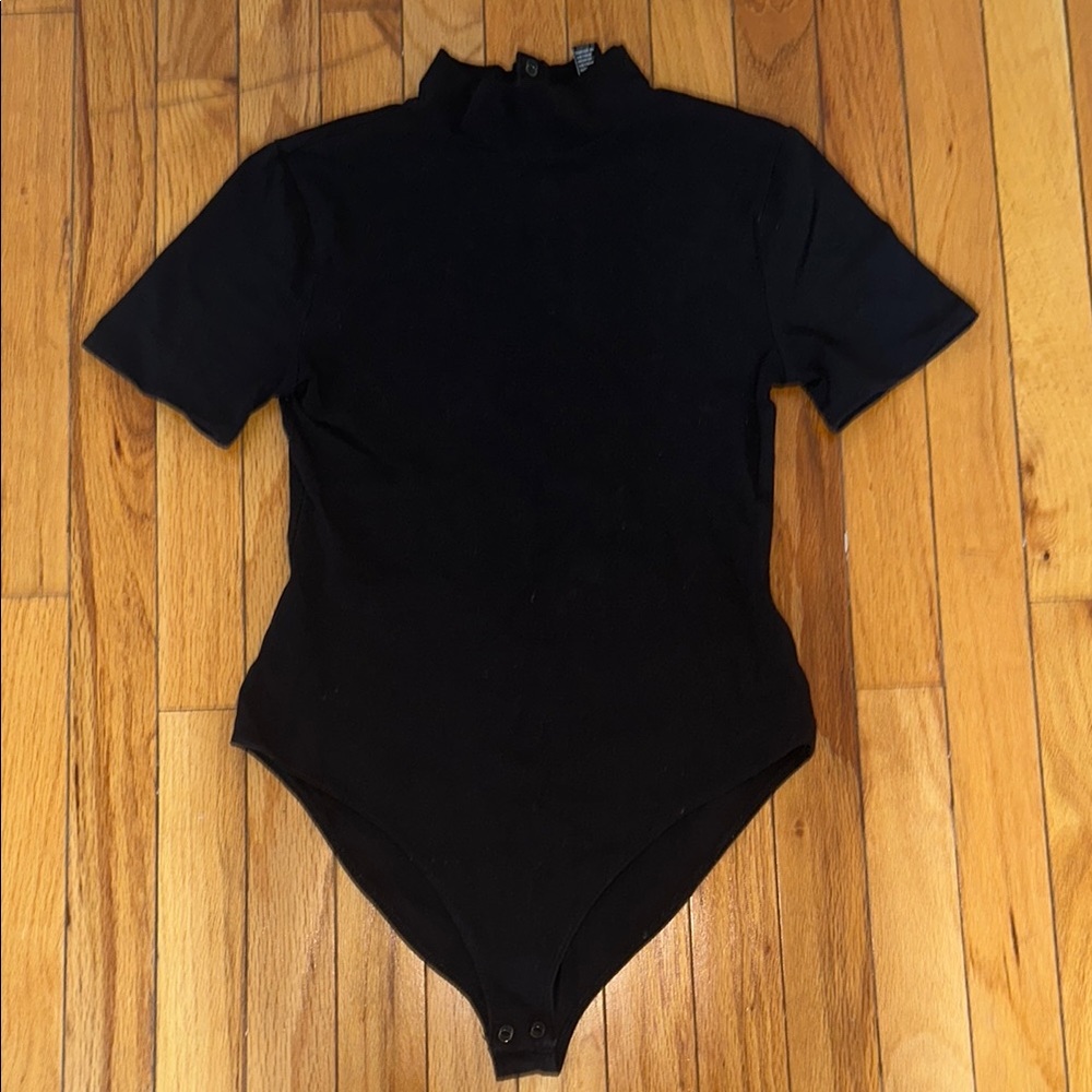 Forever 21 Black Bodysuit Classic Design